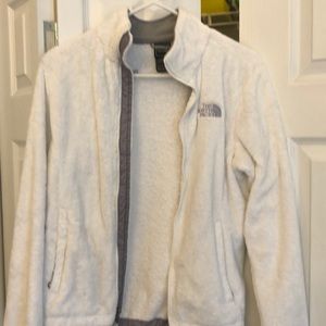 North Face Jacket White Small